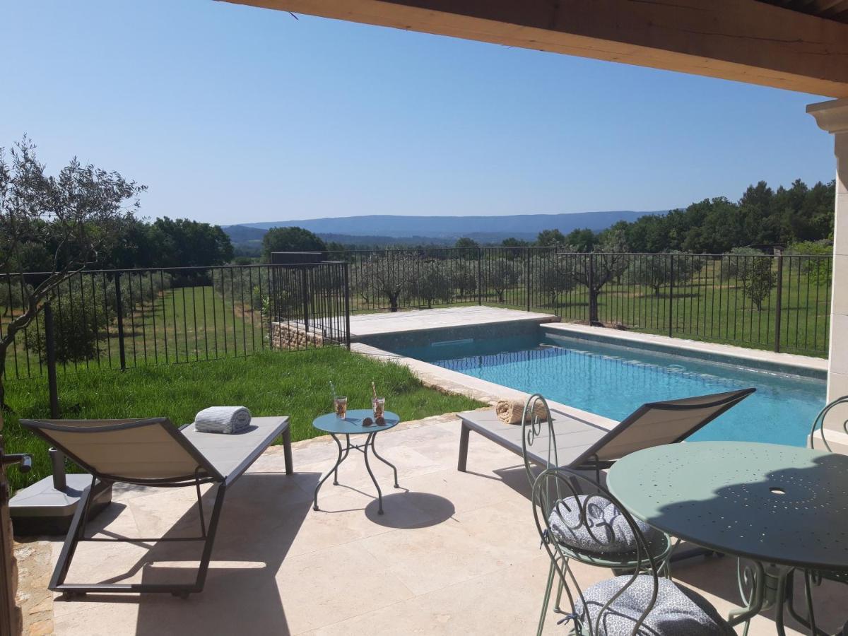 Bastide Toujours Dimanche, Maison De Vacances Avec Vue & Piscine Privee Gordes Εξωτερικό φωτογραφία