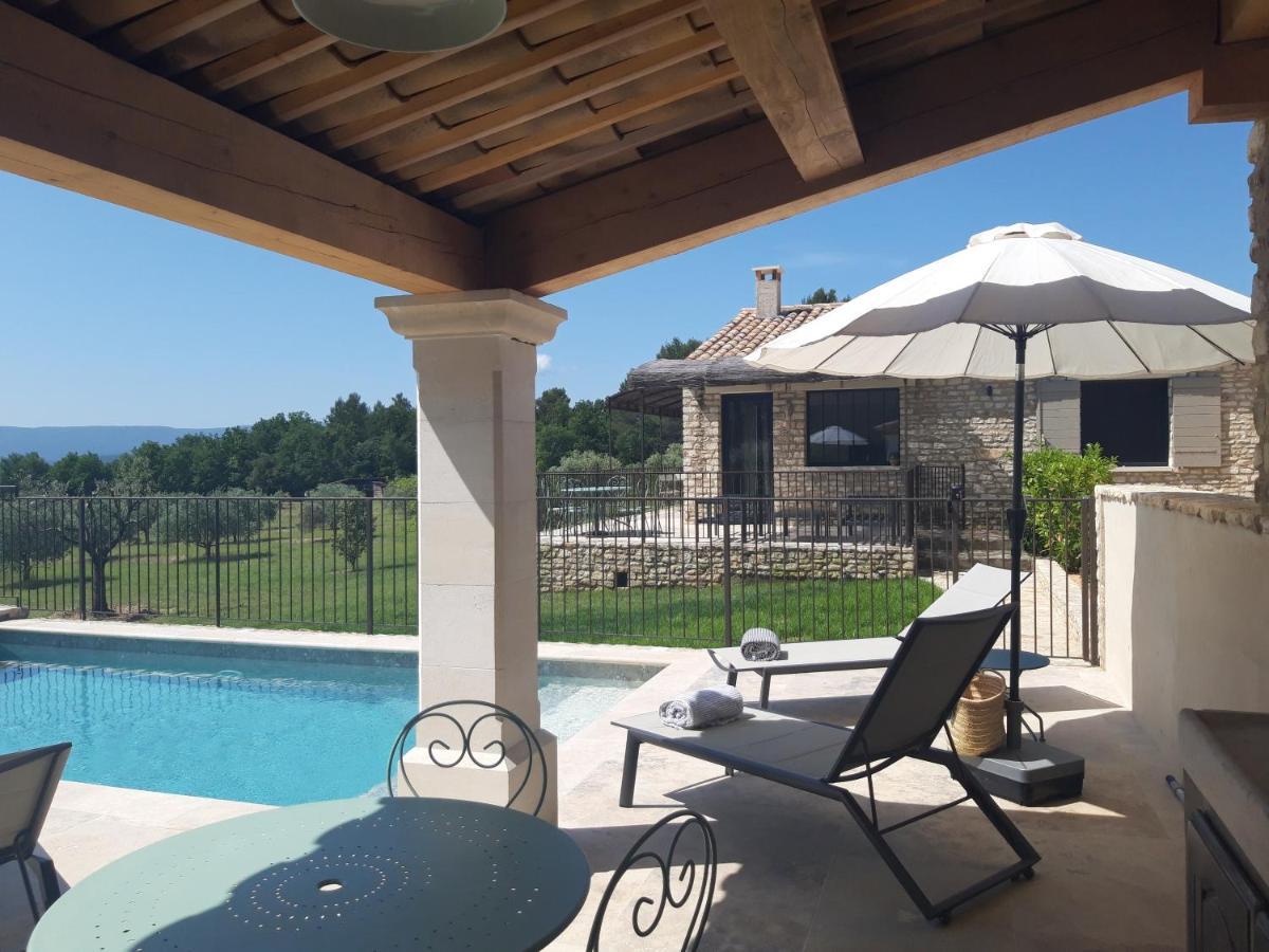 Bastide Toujours Dimanche, Maison De Vacances Avec Vue & Piscine Privee Gordes Εξωτερικό φωτογραφία