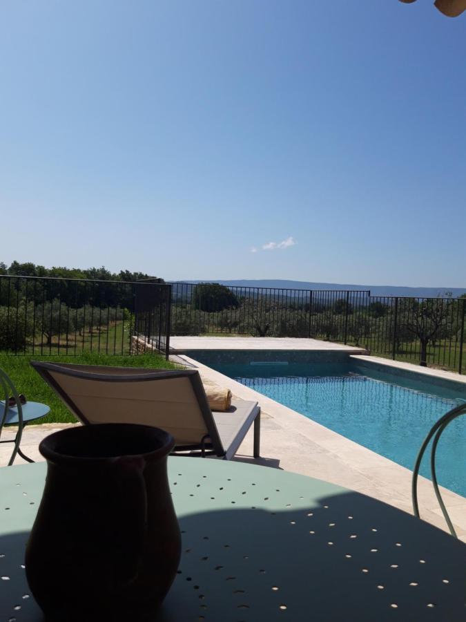 Bastide Toujours Dimanche, Maison De Vacances Avec Vue & Piscine Privee Gordes Εξωτερικό φωτογραφία